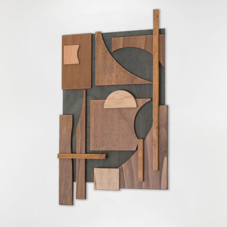 Cuadro-de-arte-abstracto-de-madera-Abrazar-un-árbol