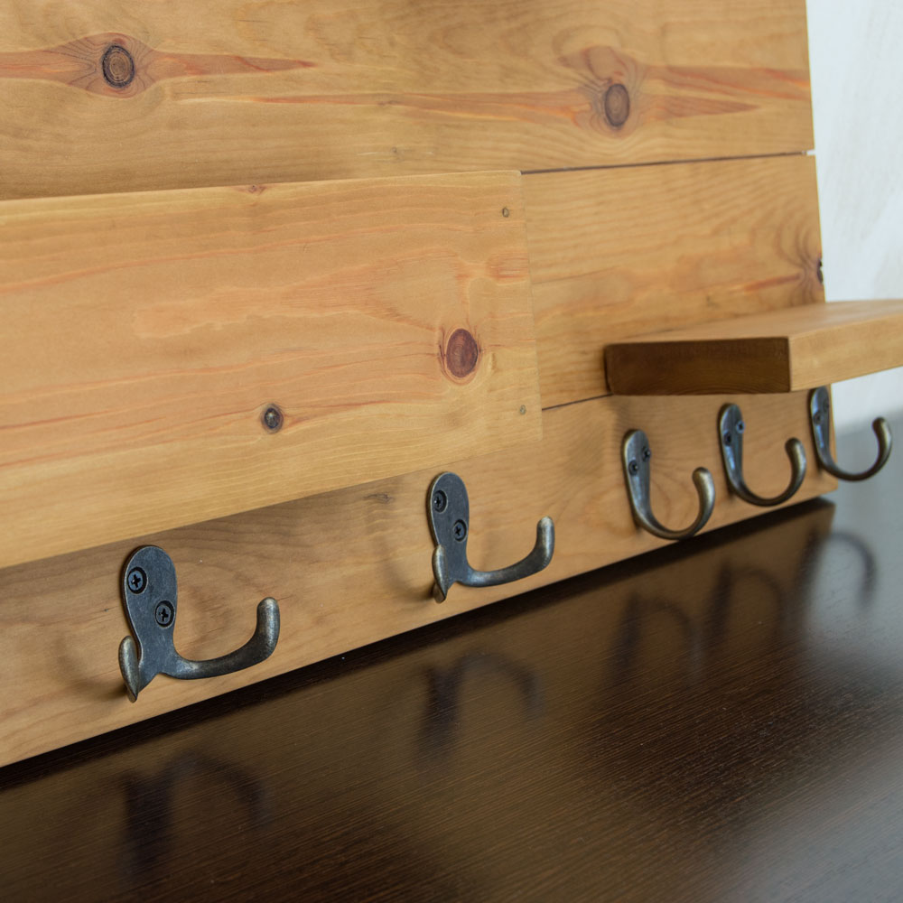 Colgador de llaves de madera. Portallaves de madera - Imarteko