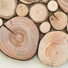 cuadro rústico con detalle de las rodajas