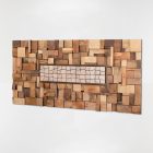 mural de pared hecho a mano