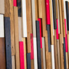 arte mural en madera