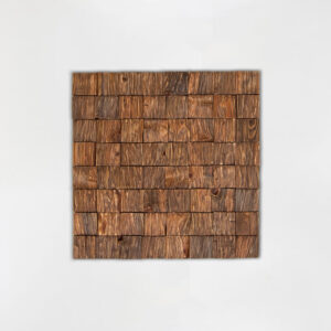 Textured wood wall art
