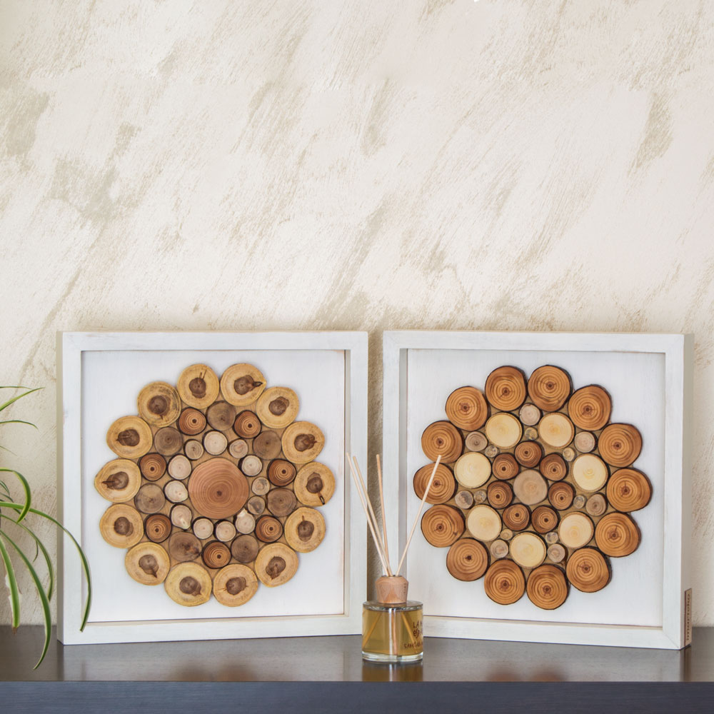 cuadros-para-bano Rustic bathroom wall decor