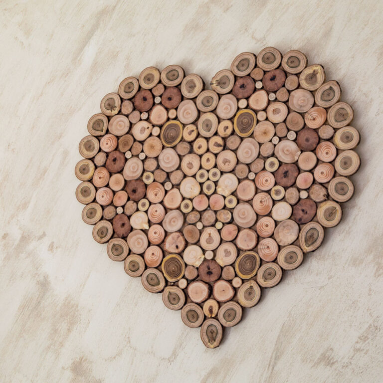 wooden heart