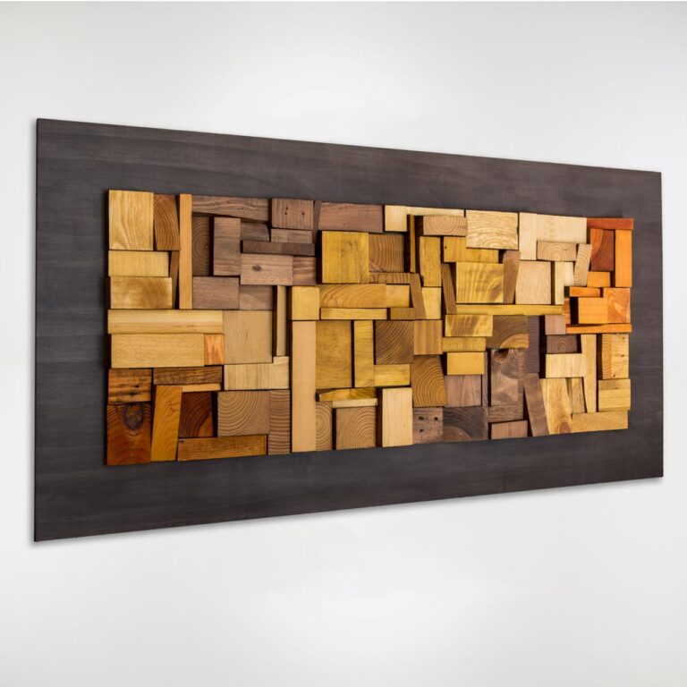 cuadros de arte de madera